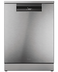 جلاية صحون هاير 8+5 برنامج ، 16 مكان ، 3 ارفف ، انفيرتر ، فتح الباب تلقائي فضي كفاءة ج