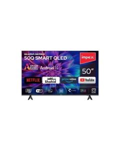 تلفزيون امبيكس كيو ليد 50 بوصة ذكي FHD -HDMI، نظام أندرويد