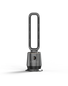 دفاية كولن 2000 واط بإضاءة ديكورية فضي