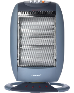 دفاية نيكاي هالوجين 1200 واط رمادي