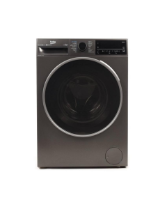 غسالة بيكو اتوماتيك امامية كومبو تنشيف 100% 12 كيلو غسيل 8 كيلو تجفيف 15 برنامج 1400 دورة انفيرتر برو سمارت اسود كفاءة أ