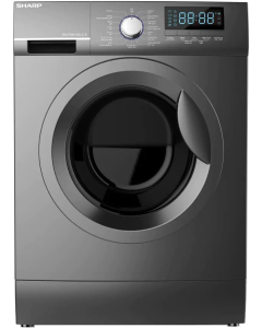 غسالة شارب اتوماتيك امامية تنشيف 75% 7 كيلو فضي