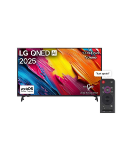 تلفزيون ال جي ذكي 75 بوصة كيو ان اي دي ,تلفزيون ذكي ,60 هيرتز معدل تحديث متغير, نظام التشغيل ويب أو إس