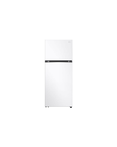 ثلاجة ال جي فريزر علوي 14 قدم تشخيص ذكي ، ضاغط عاكس ، تبريد بالباب استيل داكن كفاءة ج