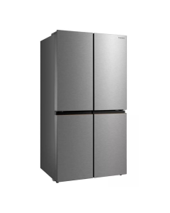 ثلاجة توشيبا 4 ابواب 22.3 قدم   632 لتر   هواء نقي، تبريد السبيكة،  الإنفيرتر للكمبروسور والمروحة فضي