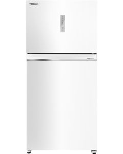 ثلاجة توشيبا فريزر علوي 19.6 feet 554 L ابيض خط 220 - GR-RT730WE-PMU(01)