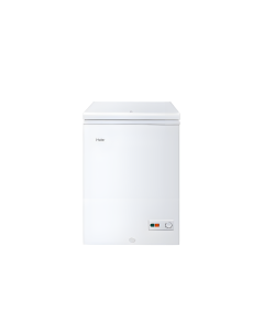 فريزر هاير ارضي 3.4 قدم 97 لتر انفيرتر مع اضاءة داخلية ابيض كفاءة د