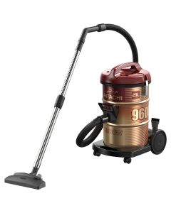 مكنسة هيتاشي برميل 2200 واط 21 لتر أحمر - CV-960FWR