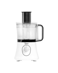 مايديا محضرة طعام 600 واط عملي وسريع، مناسبة للتقطيع والخلط وتحضير المكونات اليومية، أبيض