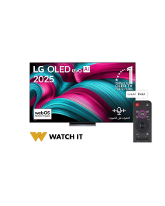 تلفزيون ال جي ذكي 83 بوصة اوليد 4 كي إيفو ، الذكاء الاصطناعي سي 5 ، تلفزيون ذكي ، 144 هرتز معدل تحديث متغير ، دولبي فيجن ودولبي أتموس معالج ألفا 9