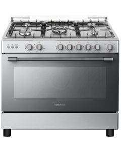 فرن توشيبا غاز امان كامل مروحة توزيع حرارة الفرن 60×90 استيل - RL2-90G5GE(MR)-SA