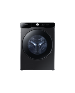 غسالة سامسونج اتوماتيك امامية تنشيف 75% 21 كيلو 1100 دورة في الدقيقة، 24 برنامج ، واي فاي اسود