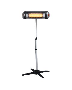 دفاية كولن فناء هالوجين 2000 واط ، 3 مستوي للطاقة فضي