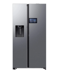 ثلاجة سامسونج دولابي 20.9 قدم 594 لتر موزع مياه فضي