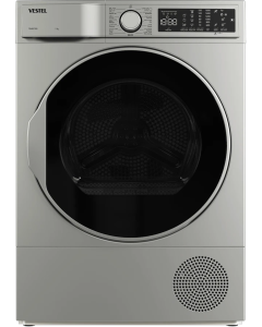 مجفف فيستل مكثف مضخة حرارية 10 كيلو 15 برنامج فضي كفاءة ب