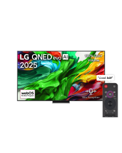 تلفزيون ال جي ذكي 86 بوصة QNED ,Smart TV  ,144 hz VRR, Super Slim Design نظام WebOS - 86QNED86A6A