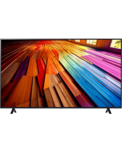 تلفزيون ال جي ذكي 65 بوصة UHD-4K 60Hz معالج α5 AI 4K Gen7 الريموت السحري، الذكاء الاصطناعي للصوت، HDR10 نظام WebOS - 65UT80006LB