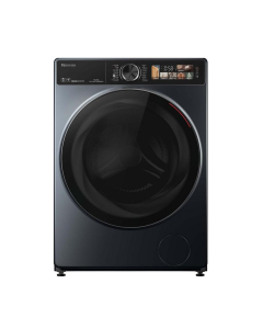 غسالة توشيبا اتوماتيك امامية كومبو تنشيف 100%  13 كيلو غسيل و 8 كيلو تنشيف  انفيرتر  تقنية الموجات العظيمة فضي بلاتيني