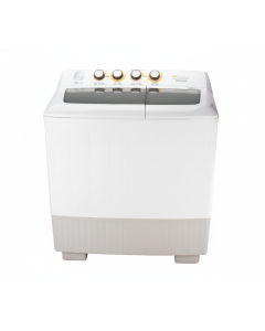 غسالة وايت وستنجهاوس حوضين 14 كيلو ابيض