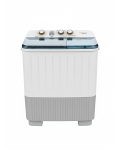 غسالة وايت وستنجهاوس حوضين 9 كيلو ابيض